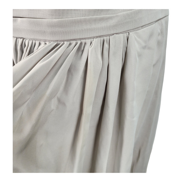 LanTing Bride Gray Halter Dress Small Lined Bridesmaid Prom Cocktail Formal READ - Picture 5 of 16